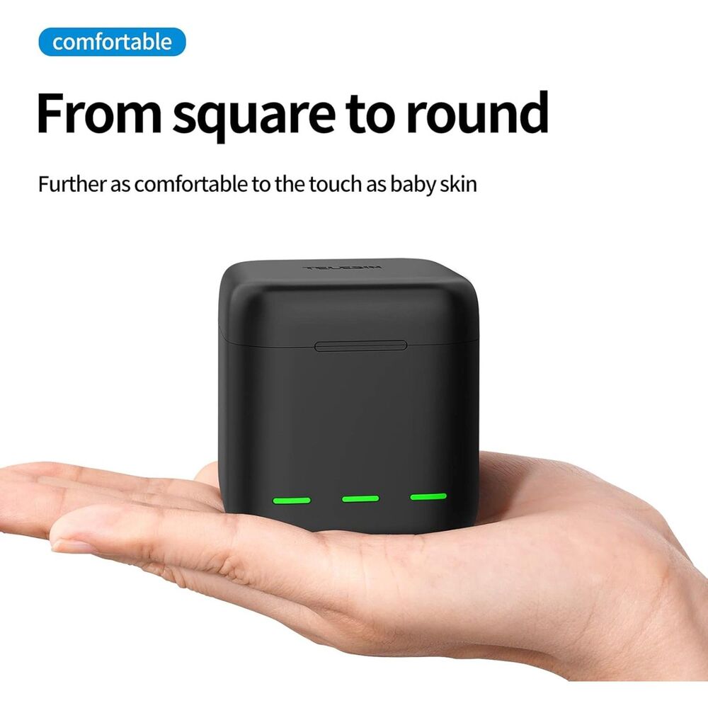 NEW IN BOX -TELESIN Battery Charger Kit for GoPro Hero 10/9